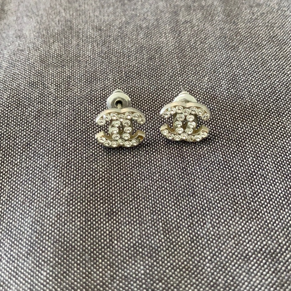 Chanel CC Studs